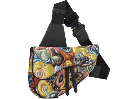 dior and kenny scharf saddle bag|Dior x Kenny Scharf Saddle Soft Bag Multicolor .